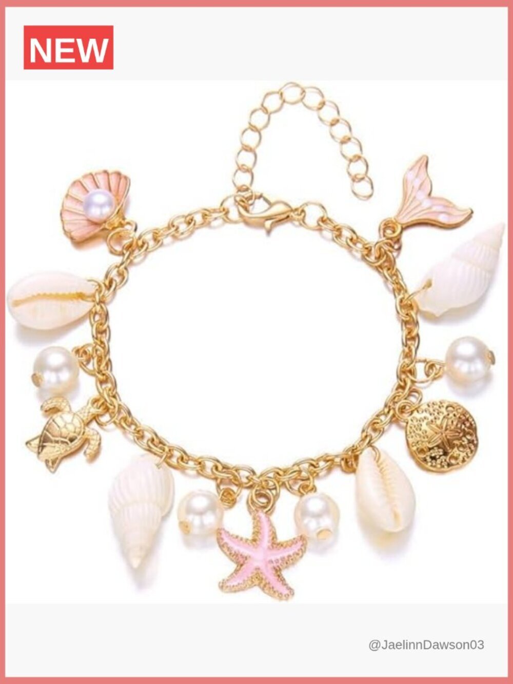 Bohemian Sea Shell Starfish Stretch Bracelet Beach Jewelry Women